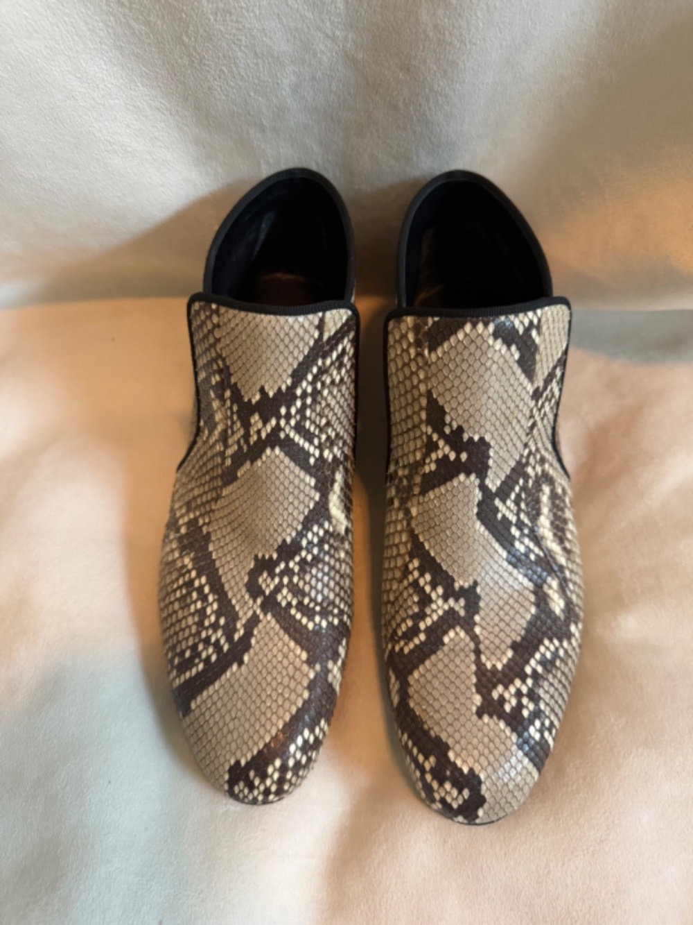Celine Python Snakeskin Booties - Picture 3 of 6